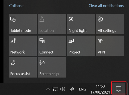 Receiving Pop-up Notifications from the Analysis Tools