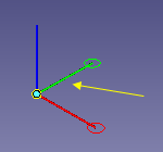 Y-axis handle