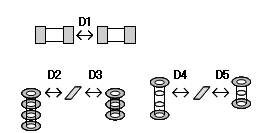 Surface mount pin