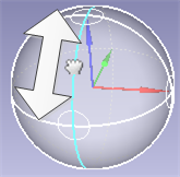 Axis-constrained rotation