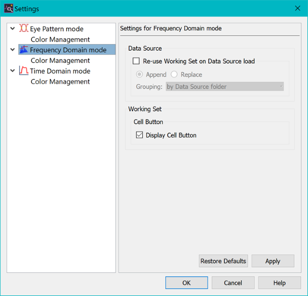 What Is Relt Settings Module Analysis Result Viewer: Settings