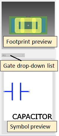 Library Editor Main Window